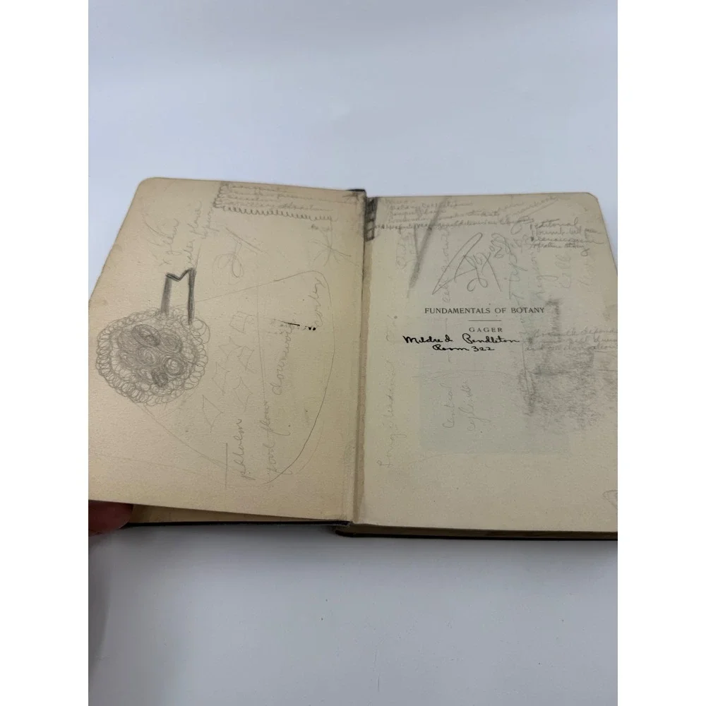 Fundamentals of Botany C Stuart Gager Antique Science Textbook 1917